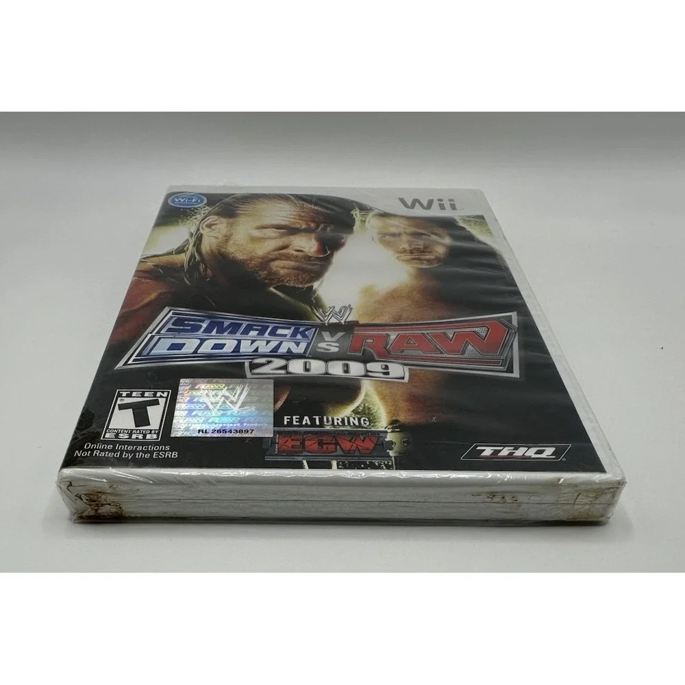 New Sealed WWE Smackdown Vs. Raw 2009 for Nintendo Wii Complete